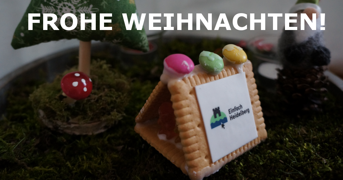Einfach Heidelberg wünscht frohe Weihnachten