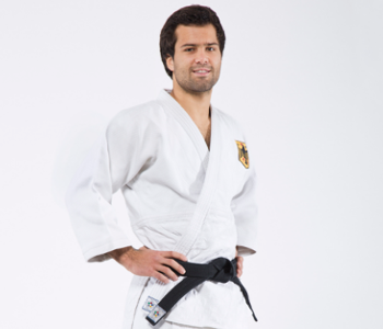 Nikolai Kornhaß im Judo·anzug