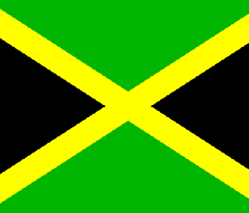 Fahne von Jamaika