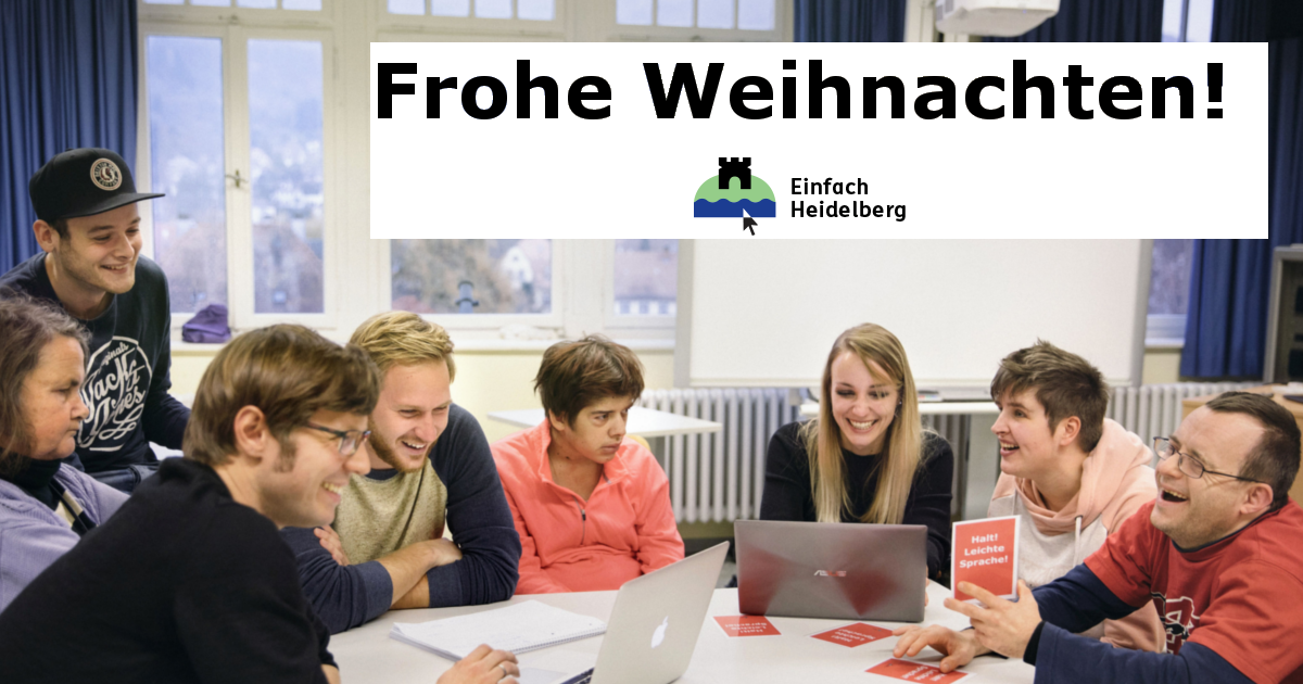 Einfach Heidelberg wünscht frohe Weihnachten