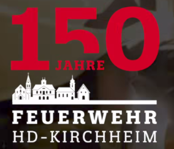 Logo der Feuerwehr Kirchheim zum 150. Jubiläum.
